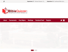 Tablet Screenshot of biblequizzer.net